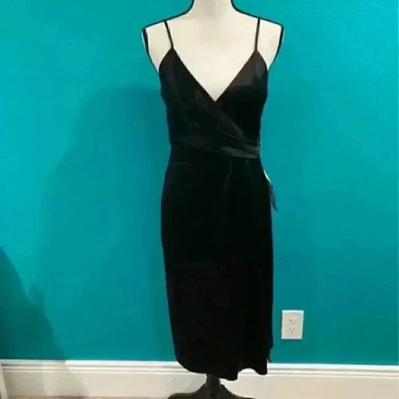 New with tags Jill Stuart black silky dress in size 4 - Picture 3 of 8